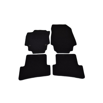 Set 4 covorase auto mocheta, pentru Renault CAPTUR 2013, negru